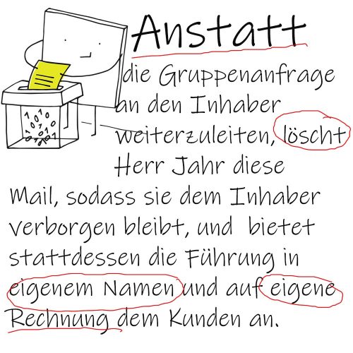 Moritz Jahr löscht Mail.